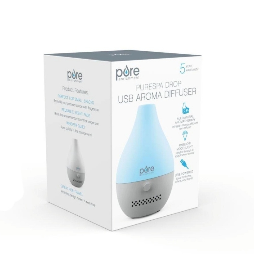 Pore Enrichment PureSpa Drop USB Aroma Diffuser